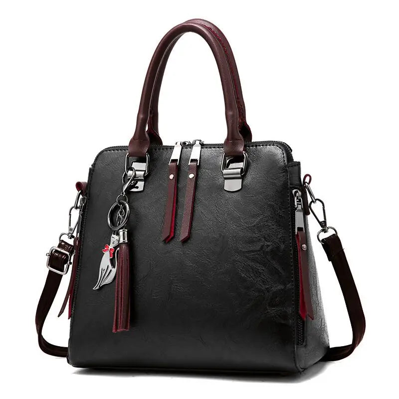 Vento Marea PU Leather Crossbody Tote