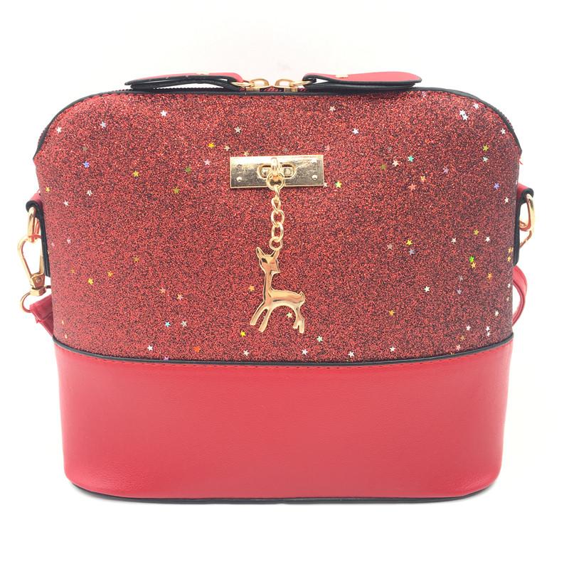 Mini Deer Toy Shell Crossbody Bag