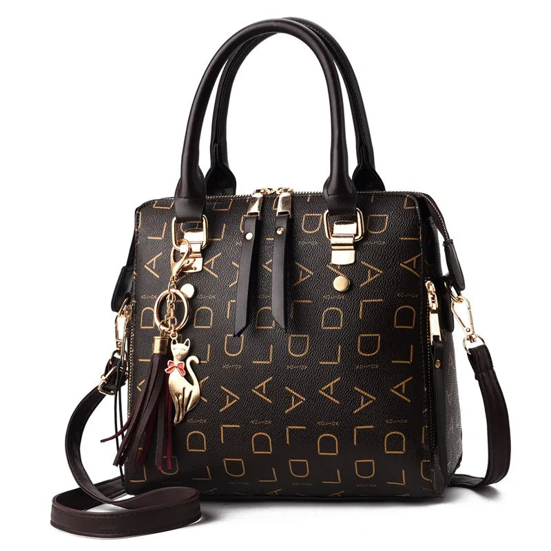 Vento Marea PU Leather Crossbody Tote