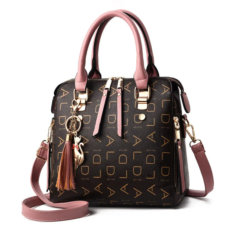 Vento Marea PU Leather Crossbody Tote