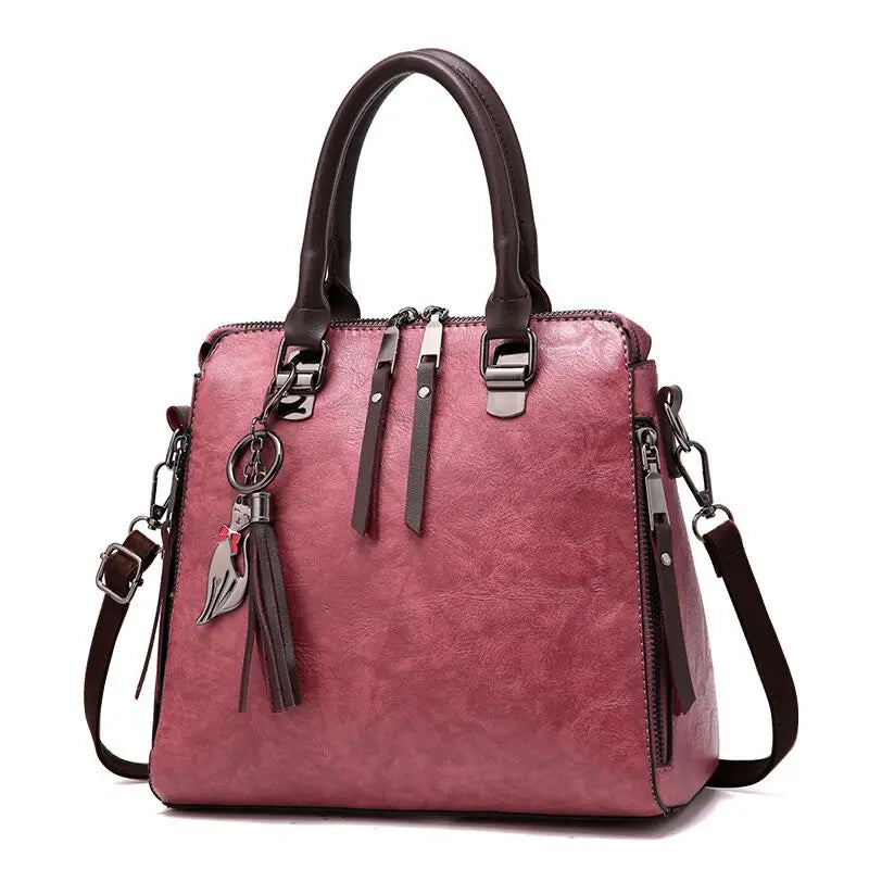 Vento Marea PU Leather Crossbody Tote