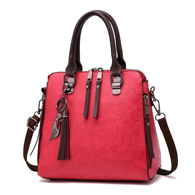 Vento Marea PU Leather Crossbody Tote