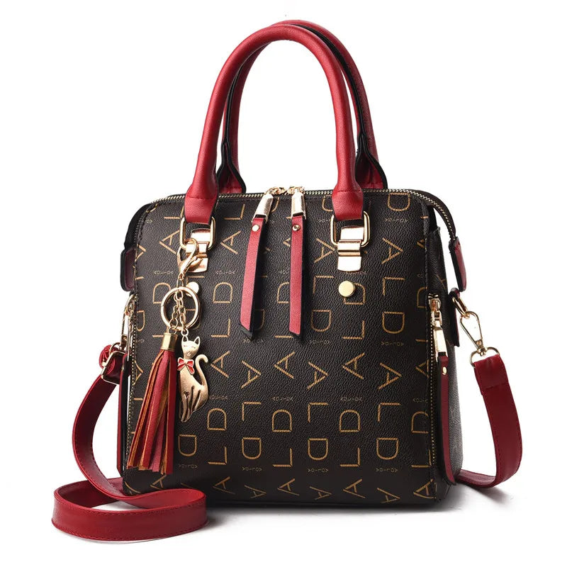 Vento Marea PU Leather Crossbody Tote