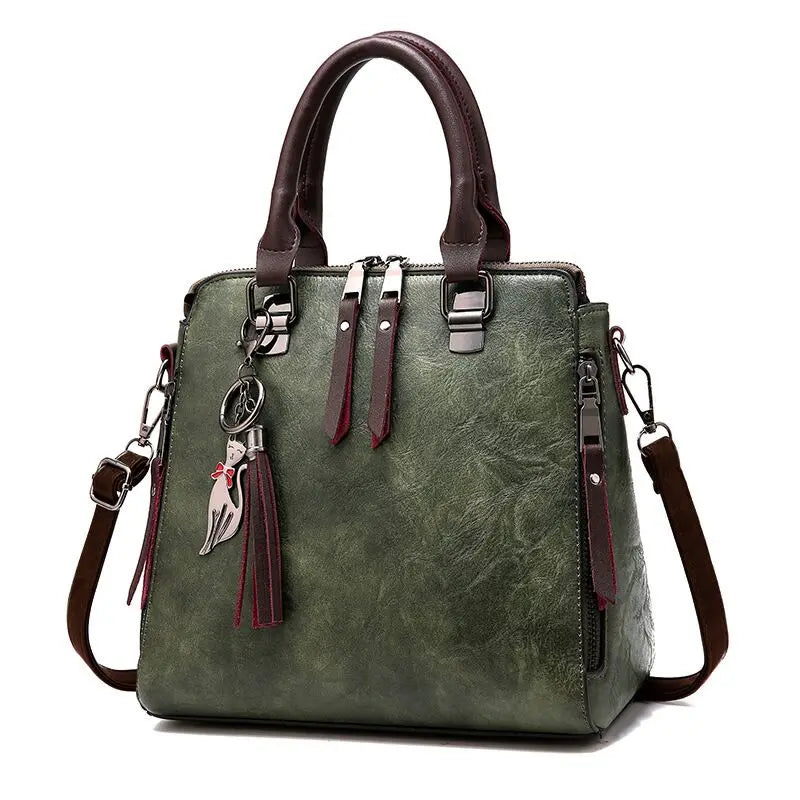 Vento Marea PU Leather Crossbody Tote