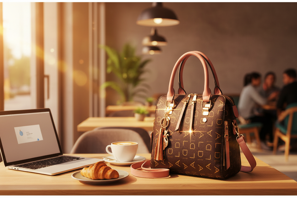 Vento Marea PU Leather Crossbody Tote